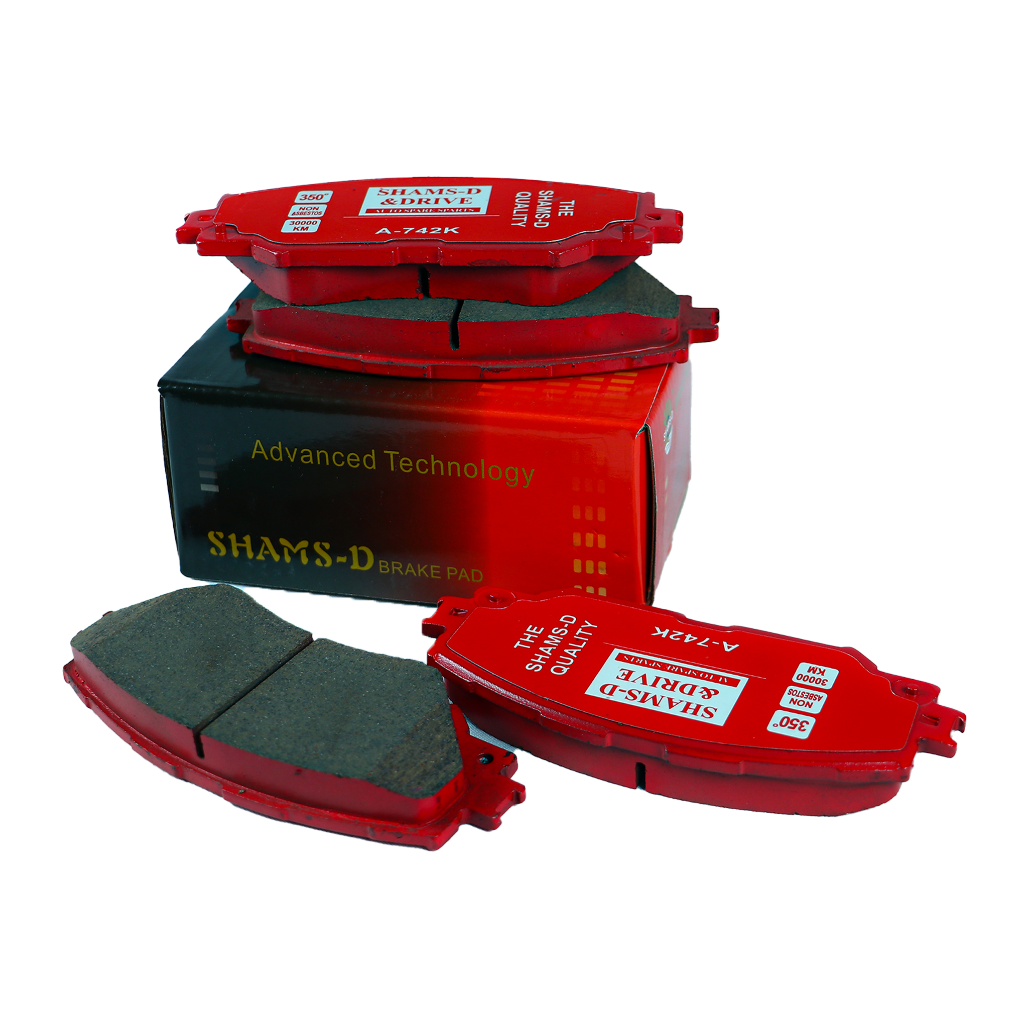 لیدر جلو کرولا 2010 TOYOTA CORLLA BRAKE PAD - Image 2